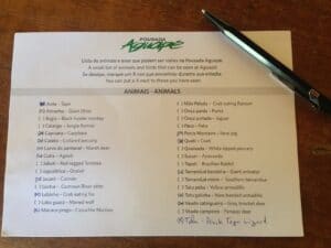 pantanal_bresil_pousada_aguape_checklist_animaux