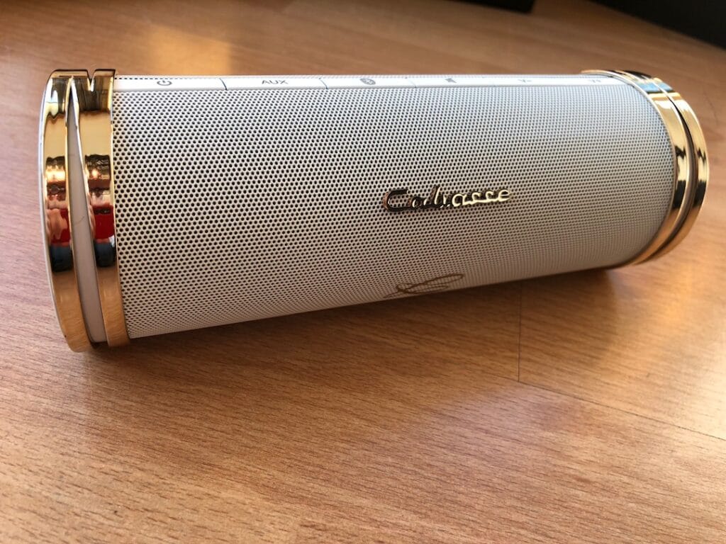 Enceinte Bluetooth Portable Cabasse Swell | 4 Haut-Parleurs, 10h Autonomie, NFC | Pour Smartphone, PC