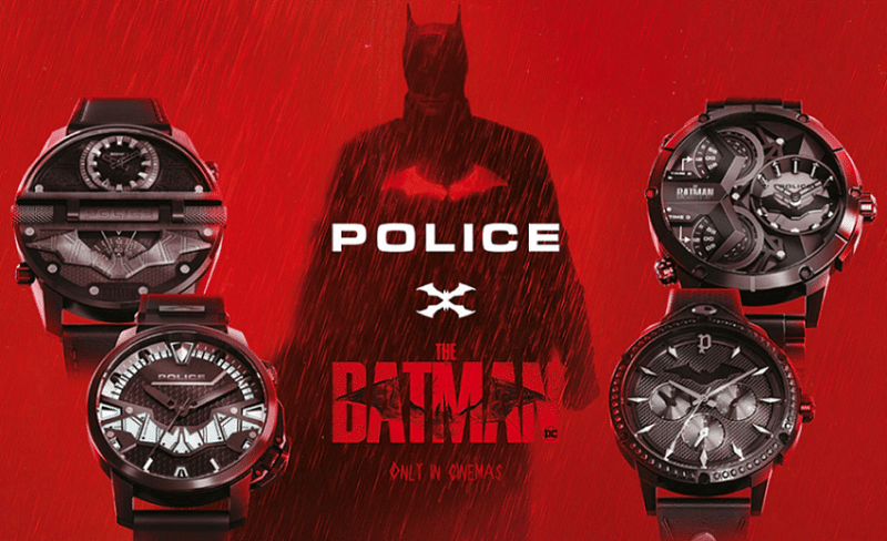 the-batman-police-montres édition limitée