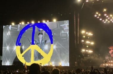 Peace for Ukraine à Scorpions Hellfest 2022