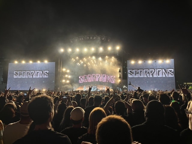 Scorpions au Hellfest 2022